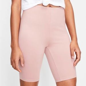 LOFT Sculpt Ponte Bike Shorts, size M.